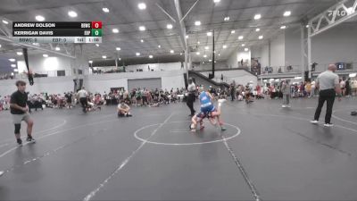 98 lbs Quarterfinals (8 Team) - Andrew Dolson, Barn Brother WC vs Kerrigan Davis, Este Built Prime