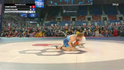 126 lbs Champ. Rd Of 128 - Caine Martin, CA vs Drake Pollins, MI