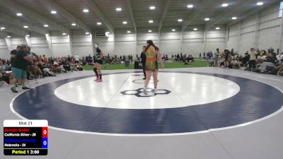 190 lbs Arielle Sofer, California Silver vs Addison Arvdal, Nebraska
