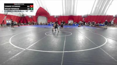 134-134 B Round 1 - Connor Cutsinger, Waunakee vs Bryant Peterson, United North Central