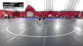 134-134 B Round 1 - Connor Cutsinger, Waunakee vs Bryant Peterson, United North Central