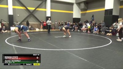 235 lbs Round 2 (16 Team) - Olivia Huckfelt, BVWC Gold vs Rowan Statz, Lady Luck Wrestling