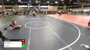 116 lbs Round Of 32 - Nolan Wilson, Grindhouse WC vs Tristan Rios, Boneyard