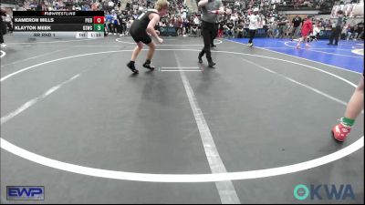 105 lbs Rr Rnd 1 - Kameron Mills, Piedmont vs Klayton Meek, D3 Wrestling Cluib