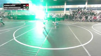 66 lbs Quarterfinal - Dominik Chavez, Dominate WC vs Hugh Transfiguracion, Reign WC