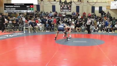 132 lbs Quarterfinal - Matthew Batista, Worcester Tech vs Alex Javier, Somerset Berkley