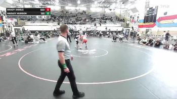 190 lbs Placement Matches (16 Team) - Hadley Hudson, Thunder Basin High School vs Brady Dibble, Natrona County