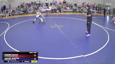 106 lbs Round 3 - Tanner Rauch, McMinnville Mat Club vs Samuel Barton, Roseburg Mat Club