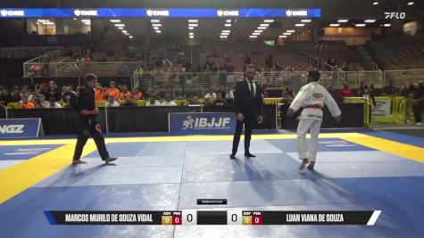 Marcos Murilo De Souza Vidal vs Luan Viana De Souza 2025 Pan Kids Jiu-Jitsu IBJJF Championship