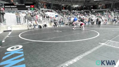 61 lbs Final - Josias Henley, Skiatook Youth Wrestling vs Michael Mairel, Perry Wrestling Academy