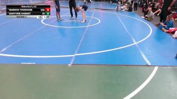65 lbs Round 2 - Maddox Toudouze, Texas Eagle Wrestling Academy vs Zahyyrie Hadnot, Corespeed Wrestling