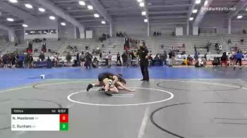 106 lbs Consolation - Nathan Maslanek, NH vs Cody Dunham, WY