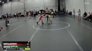 56 lbs Round 1 (4 Team) - Domick Goffredo, Revival Uprising Black vs Brendan Whittles, Headhunters