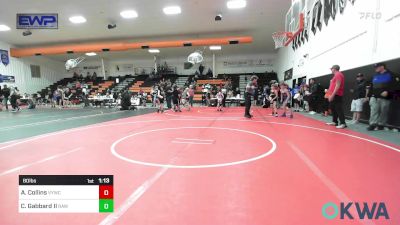 80 lbs Final - Aaron Collins, Verdigris Youth Wrestling vs Chase Gabbard II, Raw Wrestling Club