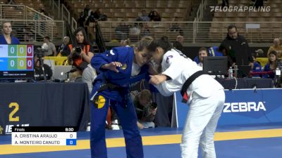 Anna Rodrigues vs Amanda Monteiro (Flozone) 2022 Pan Jiu Jitsu IBJJF Championship