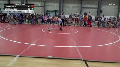 135 lbs Consi Of 4 - Logan Skuta, Latrobe vs Asher Oldham, Bedford