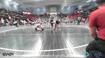 88 lbs Rr Rnd 3 - Eli Davis, Owasso Takedown Club vs Jayce Brown, Bristow Elementary Wrestling Club