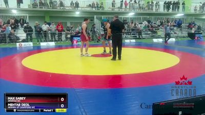 75kg Round 2 - Max Sabey, Spartan WC vs Mehtab Deol, Akhara Of Champions WC