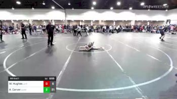 76 lbs Rr Rnd 1 - Will Hughes, Jefferson Wrestling Club vs Aidan Carver, Olympia National