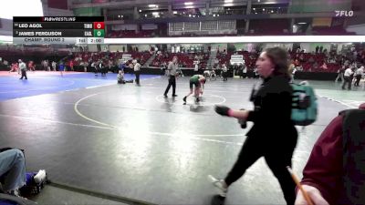 157 lbs Champ. Round 2 - James Ferguson, Eagle vs Leo Agol, Timberline