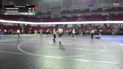 165 lbs Champ. Round 2 - Caleb Bryant, Borah vs Ryan Matysek, Ridgevue