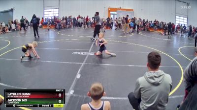 50 lbs Quarterfinal - Layklen Dunn, No Worries Academy vs Jackson Nix, Team Tiger