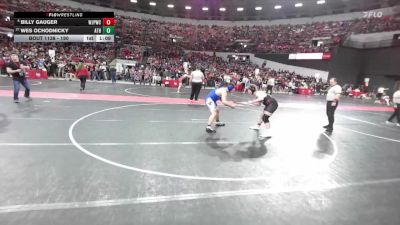 190 lbs Champ. Round 1 - Wes Ochodnicky, Athens vs Billy Gauger, Wilmot Jr. Panthers Wrestling Club