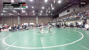 126 lbs Cons. Semi - Chris Metz, Buford vs Riley Sumner, Lafayette (Wildwood)
