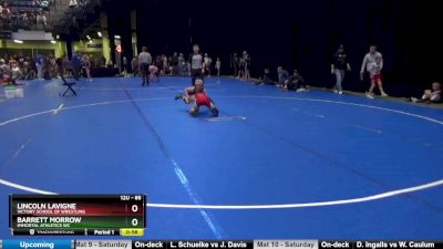 85 lbs Cons. Round 4 - Lincoln LaVigne, Victory School Of Wrestling vs Barrett Morrow, Immortal Athletics WC