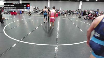 165 lbs Cole Aguirre, Team Missouri vs Caden Swinford, Team Alabama