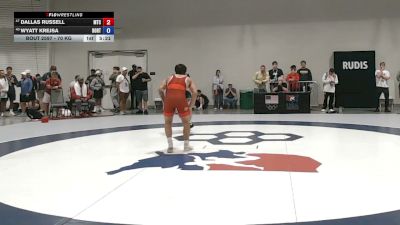 70 kg Cons. Sub-rd Of 16 - Dallas Russell, Minion Training Center vs Wyatt Krejsa, Boilermaker RTC