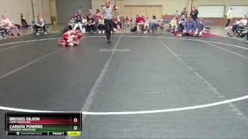 64 lbs Quarterfinal - Brooks Gilson, Core Wrestling vs Carson Powers, Teknique Wrestling