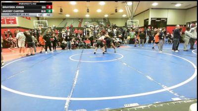 285 lbs Consi Of 16 #2 - Brayden Jones, Skiatook HS vs Jakoby Carter, Broken Arrow Jh