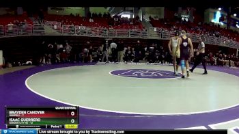 138 lbs Quarters & Wb (16 Team) - Isaac Guerrero, Garden City HS vs Brayden Canoyer, Waverly