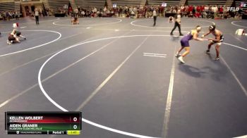 145 Championship Bracket Quarterfinal - Kellen Wolbert, Oconomowoc vs Aiden Graner, Plainview Elgin Millville