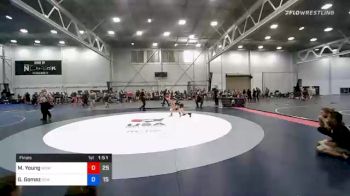 101 lbs Final - Makayla Young, WOW North vs Gabriella Gomez, Wyoming Seminary