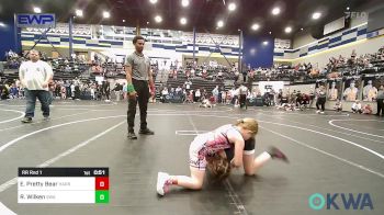 67-75 lbs Rr Rnd 1 - Emerly Pretty Bear, Harrah Little League Wrestling vs Ramzey Wilken, Shelton Wrestling Academy