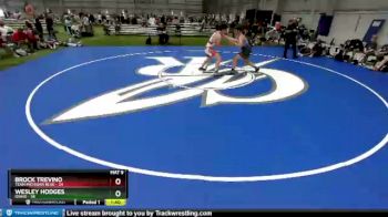 182 lbs Round 3 (8 Team) - Brock Trevino, Team Michigan Blue vs Wesley Hodges, Idaho