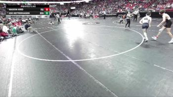 D2-138 lbs Cons. Round 1 - Joe Ketterhagen, Delavan-Darien vs Mason Hird, Prairie Du Chien