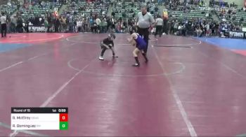 52 lbs Round Of 16 - George McElroy, Spanish Springs Wrestling Club vs Rocco Dominguez, RedWave Wrestling
