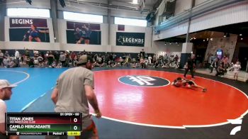 60 lbs Champ. Round 2 - Titan Jones, Vici Wrestling Club vs Camilo Mercadante, Texas