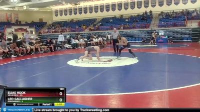 120 lbs Round 1 (16 Team) - Elias Hook, Villa Rica vs Leo Gallagher, Greenbrier