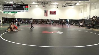 174 lbs Quarters & 1st Wb (16 Team) - Ricky McCulloch, Sierra College vs Jakob Blake, Chabot College