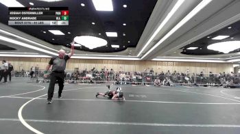 40 lbs Consi Of 8 #2 - Josiah Ostermiller, Pioneer Grappling vs Rocky Andrade, W.a.r. Wc