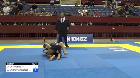 JUAN ONTIVEROS vs AMON JARRET DESSOURCES 2024 Pan IBJJF Jiu-Jitsu No-Gi Championship