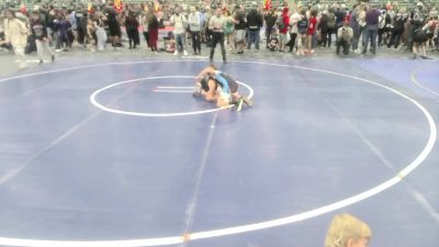 69 lbs Semifinal - James Lockwood, Patriot Mat Club vs Uriah Grant, Athlos Wrestling