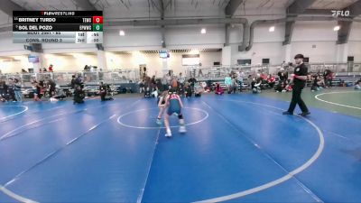 65 lbs Cons. Round 3 - Britney Turdo, Texas Elite Wrestling Club vs Sol Del Pozo, El Paso Wildcats Wrestling Club