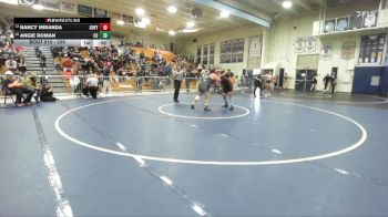 235 lbs 7th Place Match - Angie Roman, Canyon Springs vs Nancy Miranda, Chaffey