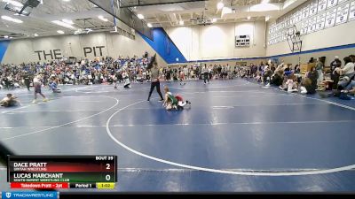 63 lbs Quarterfinal - Lucas Marchant, South Summit Wrestling Club vs Dace Pratt, Uintah Wrestling