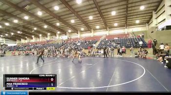 106 lbs Semis & Wb (16 Team) - Gunner Samora, New Mexico 1 vs Max Francisco, Alaska 1